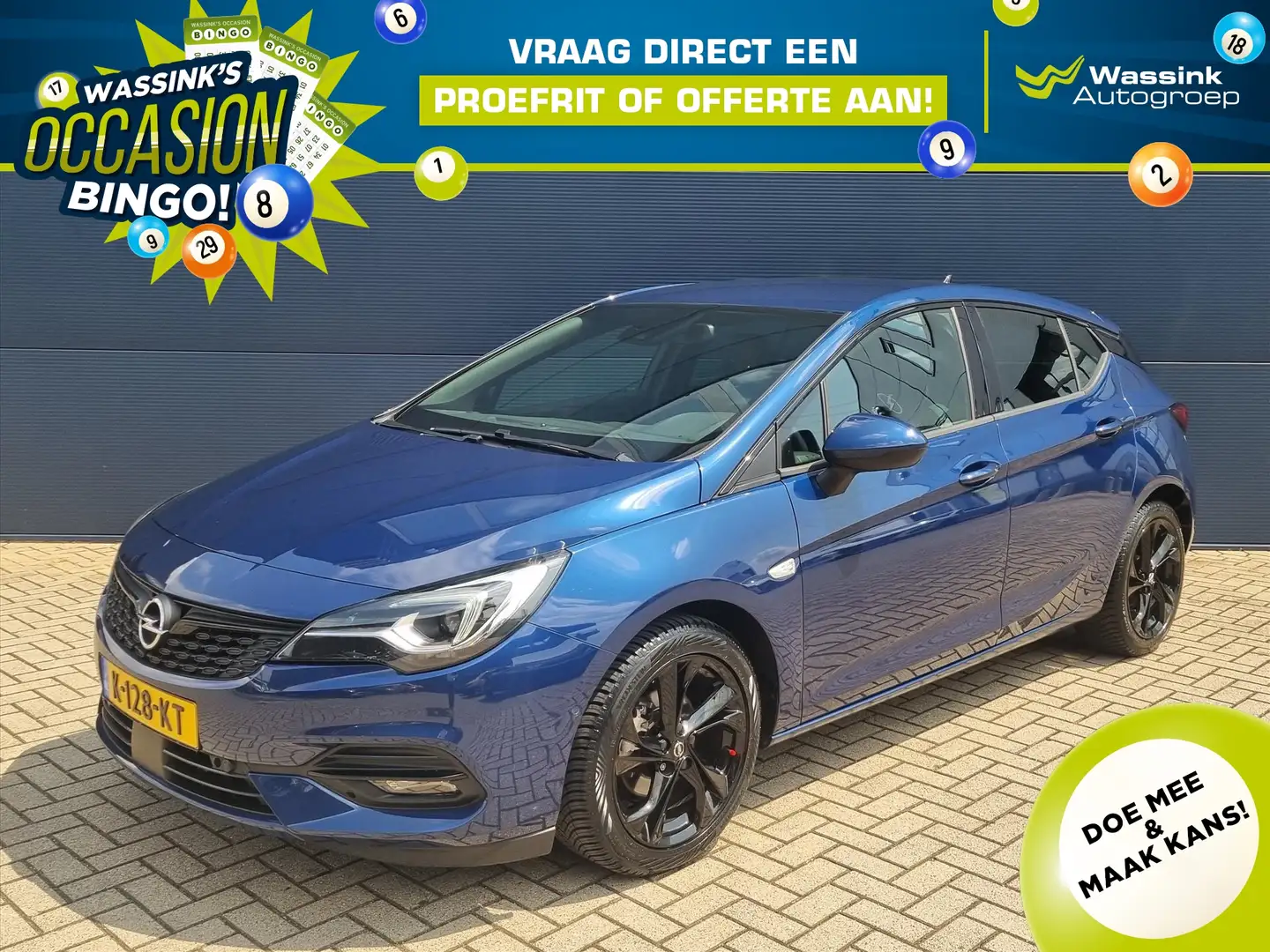 Opel Astra 1.4 Turbo 145pk Ultimate Automaat I Camera | Alcan Azul - 1