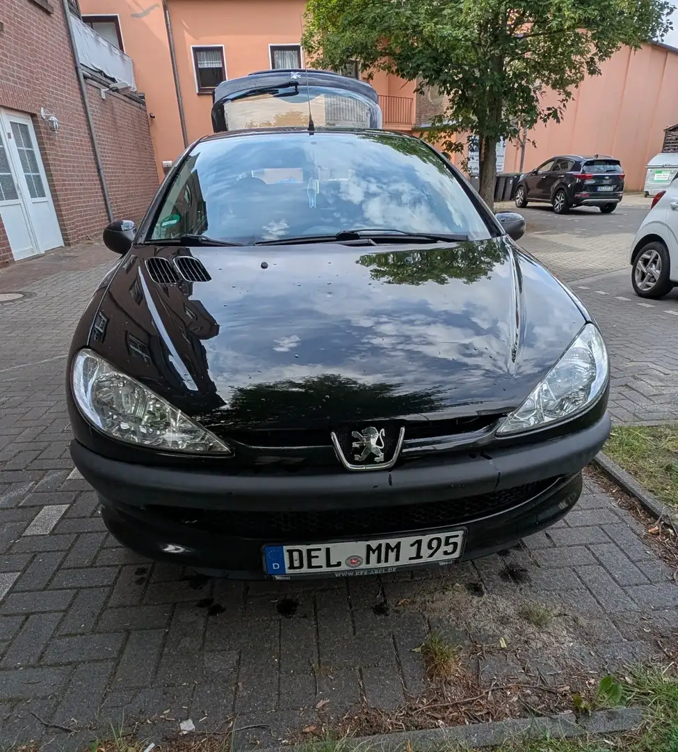 Peugeot 206 Schwarz - 1