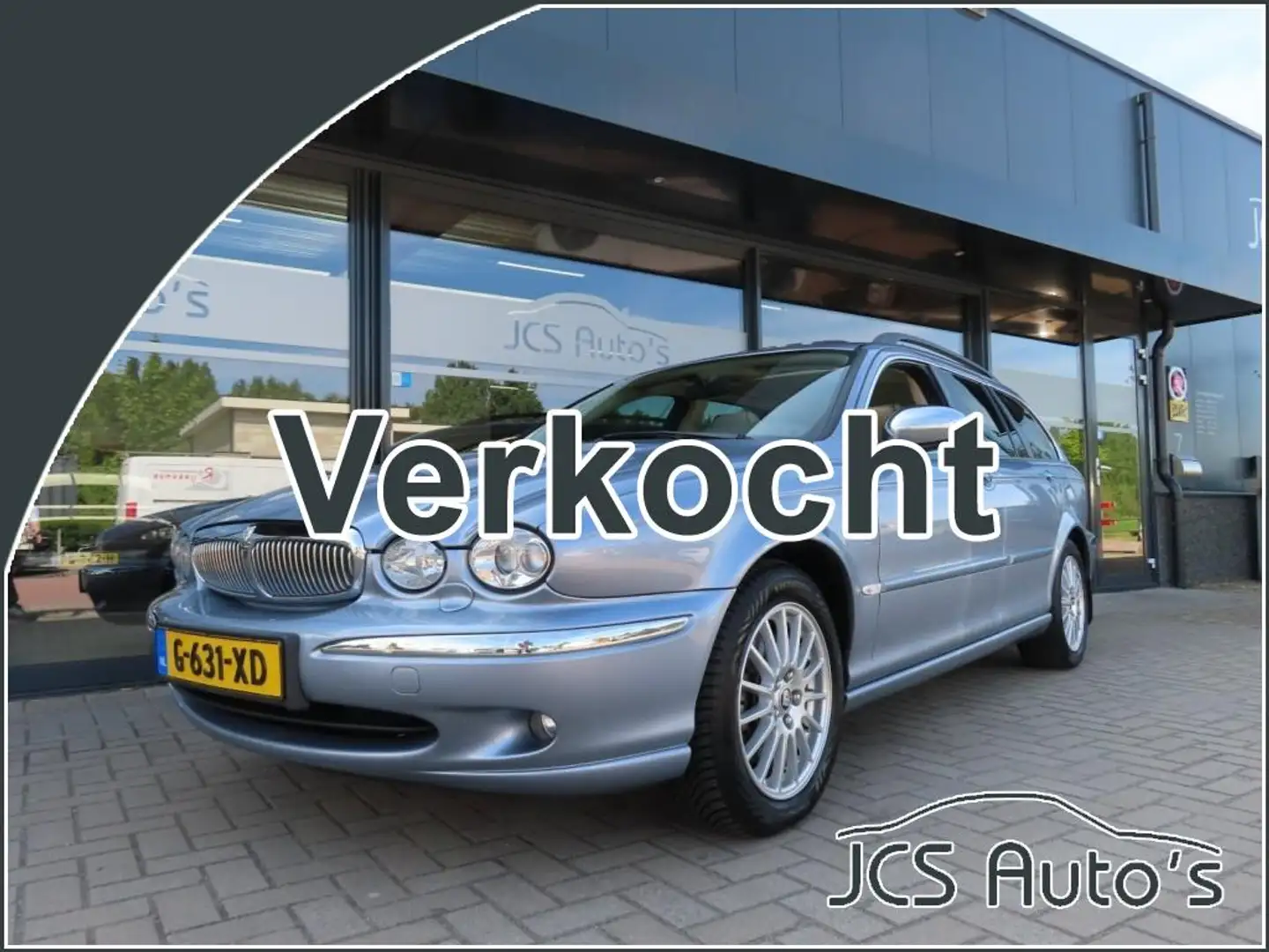 Jaguar X-Type 2.5 V6 Executive Ecc Cruise Leder Dak Trekhaak 200 Modrá - 1