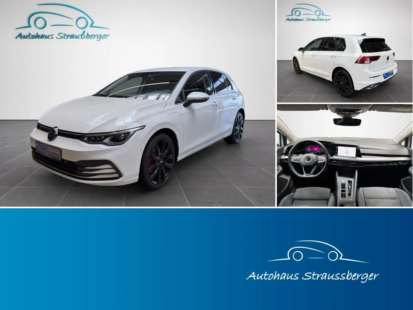 Volkswagen Golf VIII Style eHybrid ACC RFK SHZ StHz KZU 3Z Білий - 1