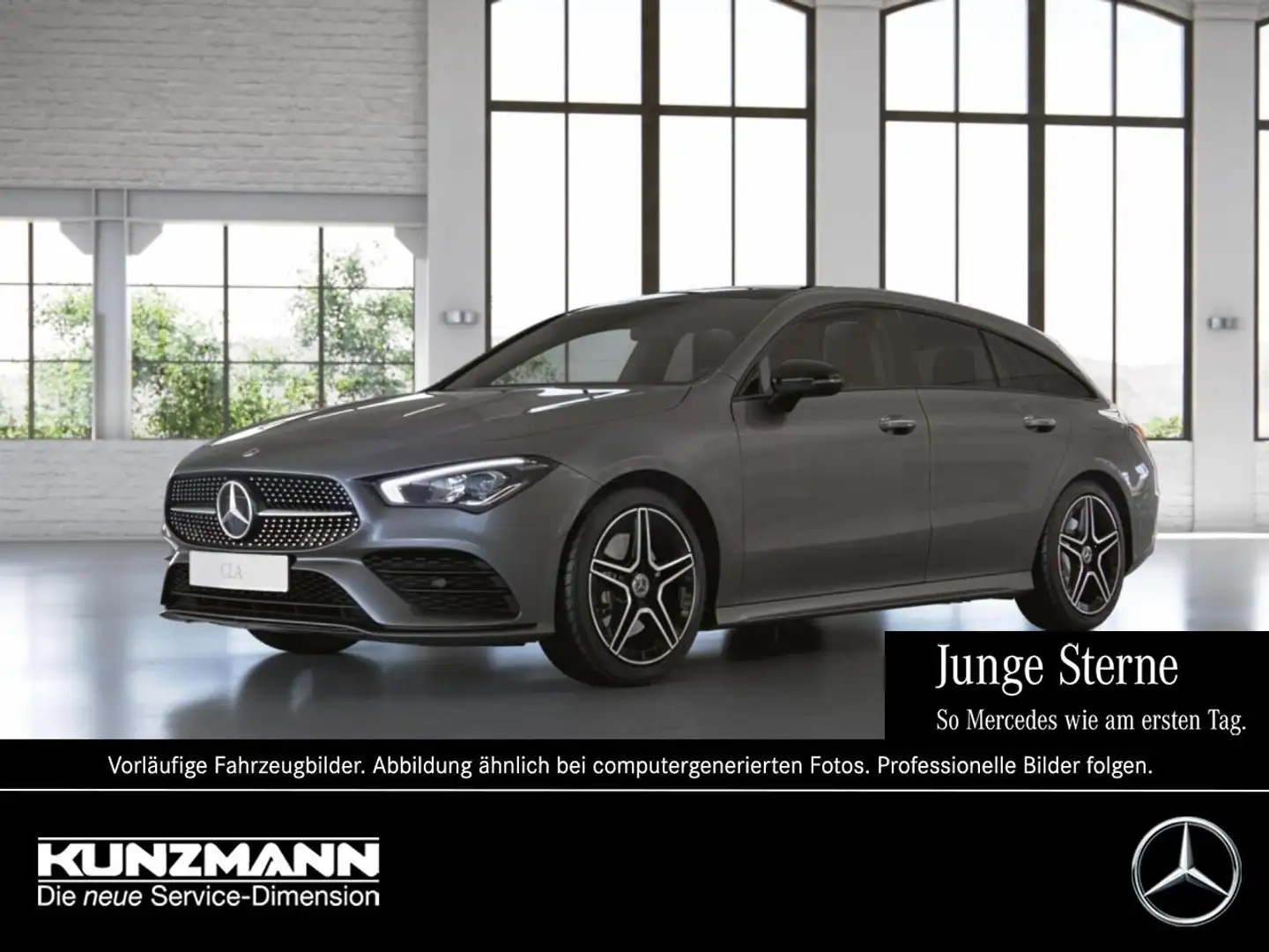 Mercedes-Benz CLA 250 e SB AMG Night Navi Panorama Kamera AHK Grau - 1