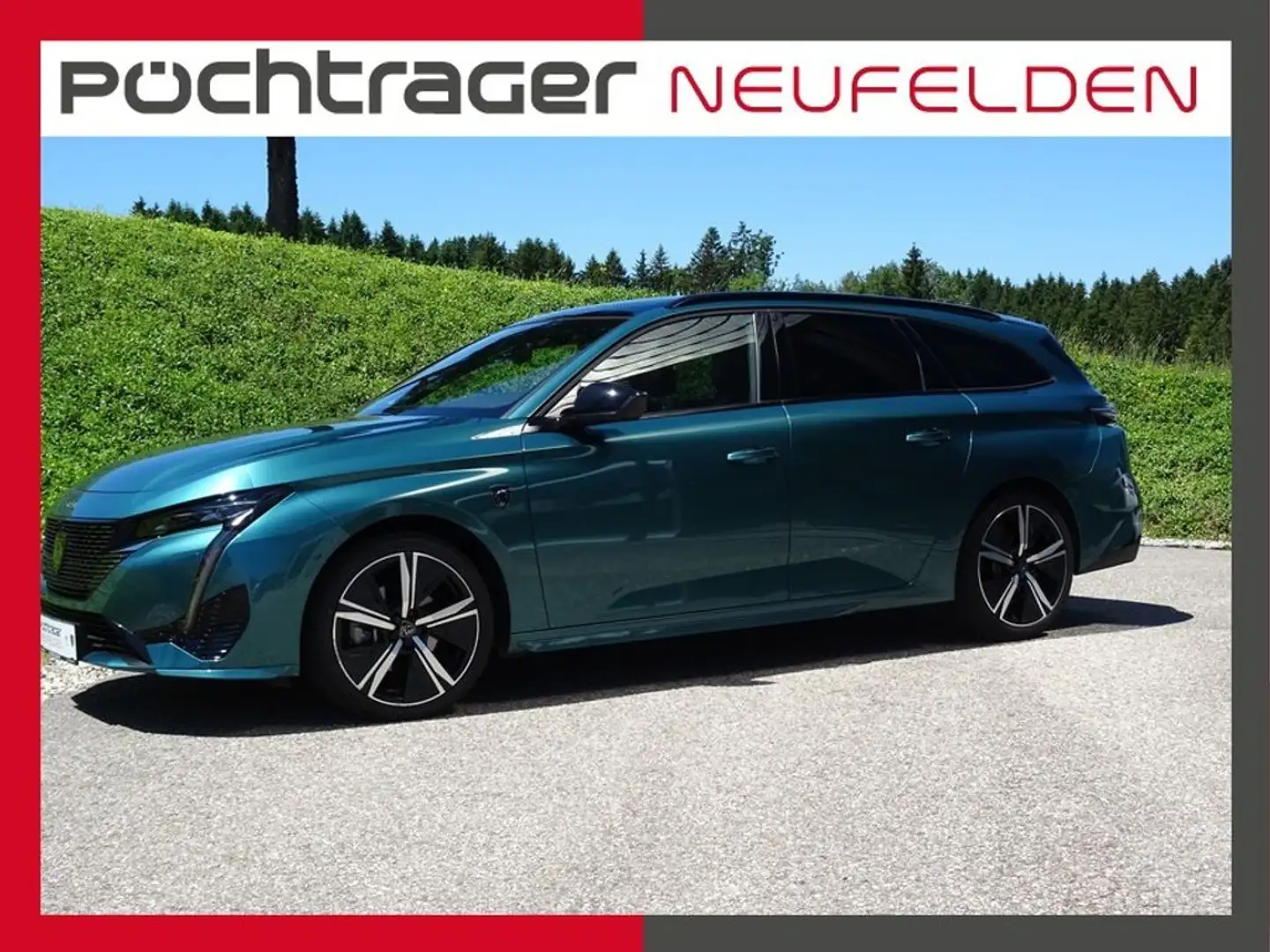 Peugeot 308 Hybrid 145 GT Blau - 1