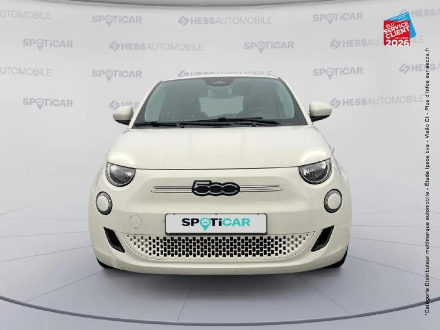 Fiat 500e e 95ch Action Blanc - 2
