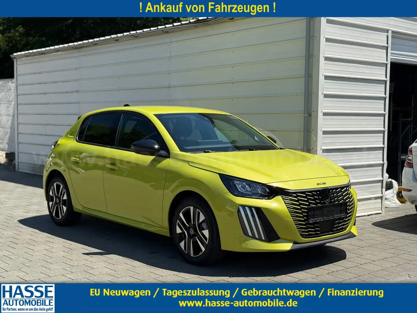 Peugeot 208 Allure 1.2 Hybrid 110 e-DCS6 Android Auto*SHZ*A... Jaune - 1