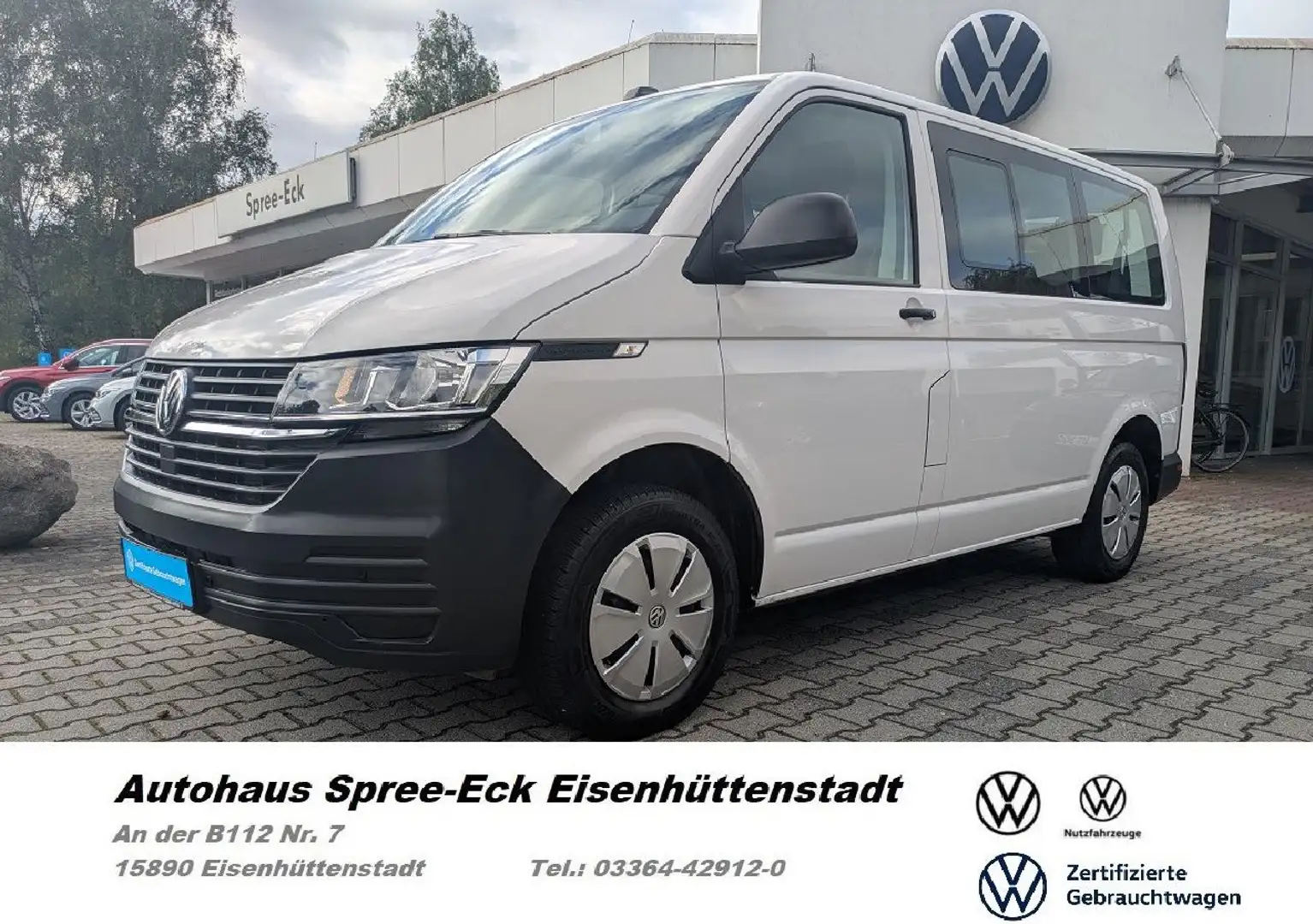 Volkswagen T6 Kombi T6.1 Kombi 2.0 TDI *9-Sitz,GRA,PDC* Weiß - 1