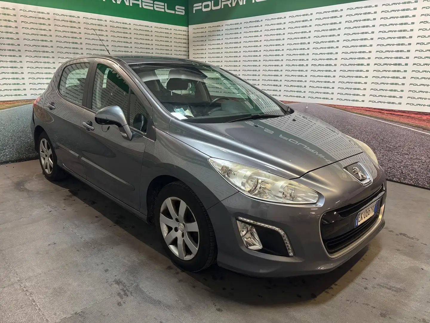 Peugeot 308 308 I 2007 5p 1.6 hdi 8v Access fap Grigio - 2