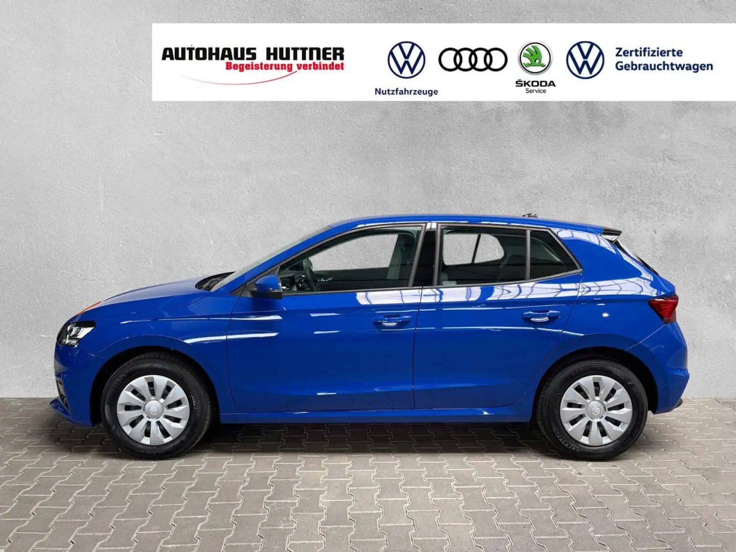 Skoda Fabia AMBITION 1.0 TSI LED SITZHEIZUNG TEMPOMAT Albastru - 2