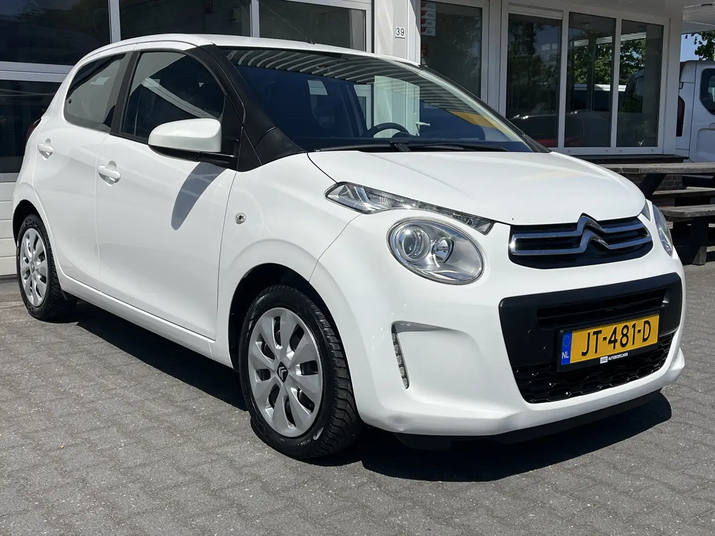 Citroen C1 1.0 e-VTi Selection Airco 5 deurs 1e eigenaar Blanco - 1