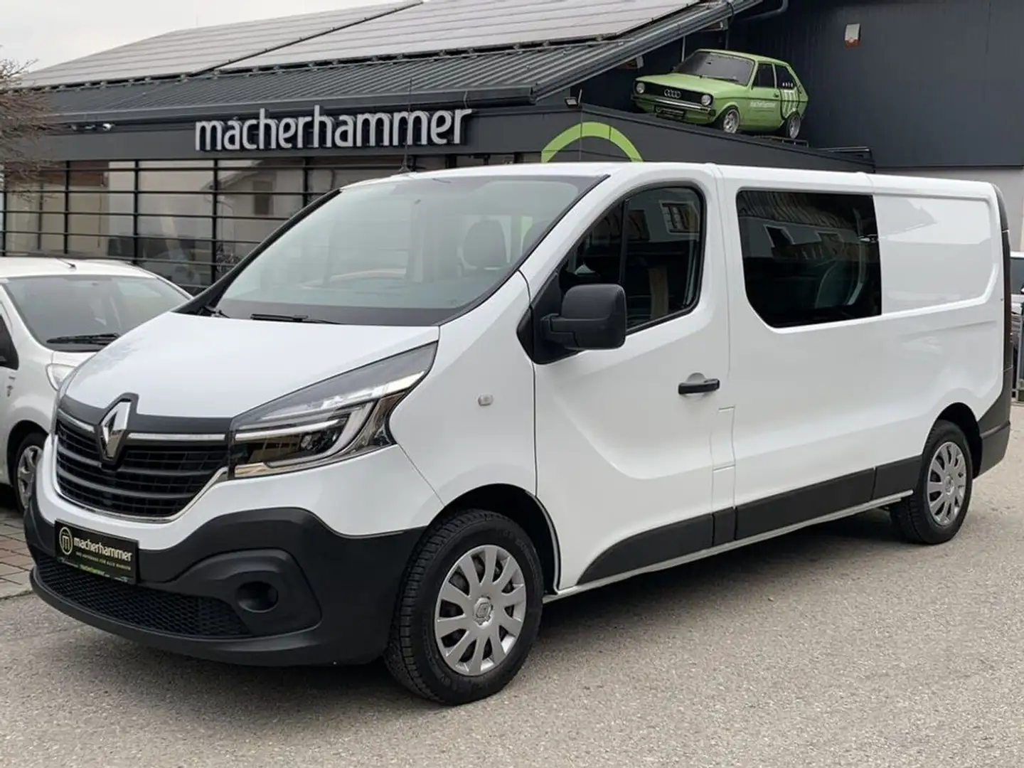 Renault Trafic Doppelkabine L2H1 3,0t dCi 120 *LED*AHK*16'' Weiß - 1