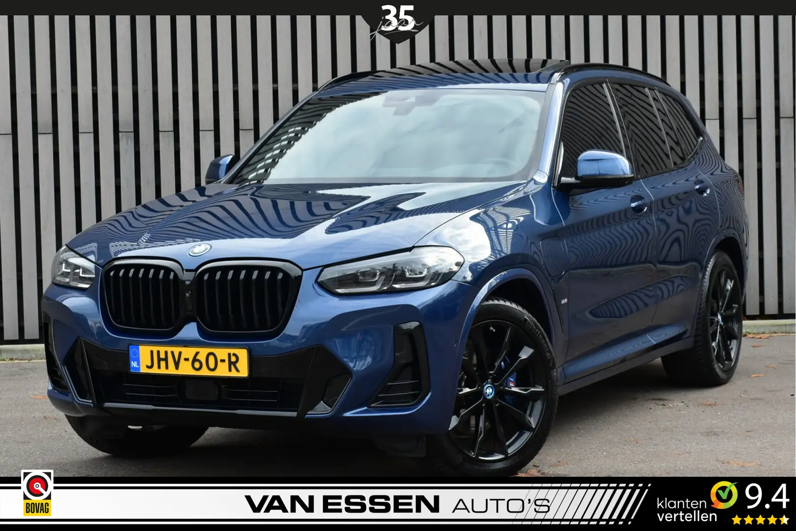 BMW X3 xDrive30e High Executive M-Sport Pano 360-Camera T Blau - 1