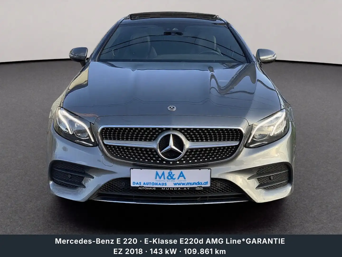 Mercedes-Benz E 220 E-Klasse E220d AMG Line*GARANTIE Grau - 2