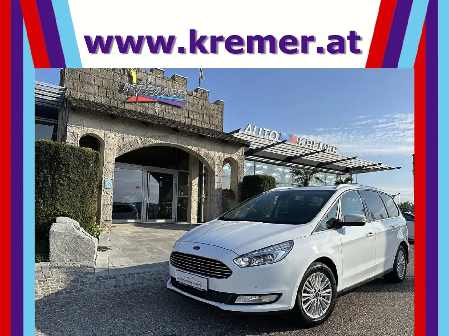 Ford Galaxy 2,0 EcoBlue SCR Titanium Aut./AHK/ACC/SHA/RFK/L... Weiß - 1
