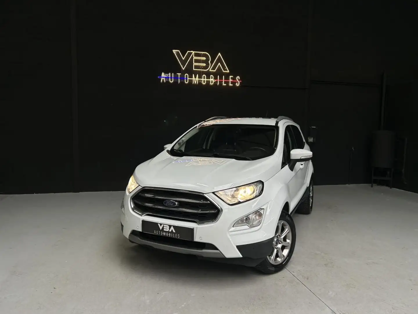 Ford EcoSport (2) 1.0 EcoBoost 125ch TITANIUM Blanc - 2