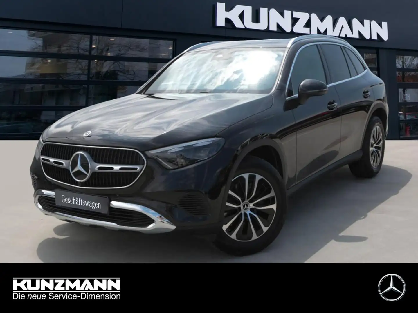 Mercedes-Benz GLC 200 d 4MATIC Avantgarde MBUX Navi-Prem. AHK Noir - 1