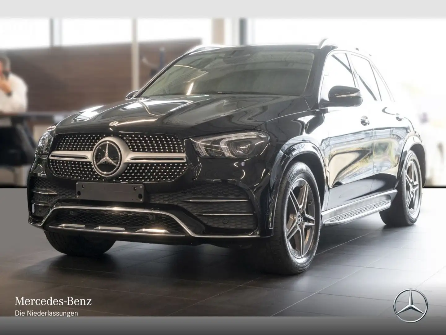 Mercedes-Benz GLE 350 de 4M AMG+PANO+360+AHK+LED+FAHRASS+20"+9G Noir - 2