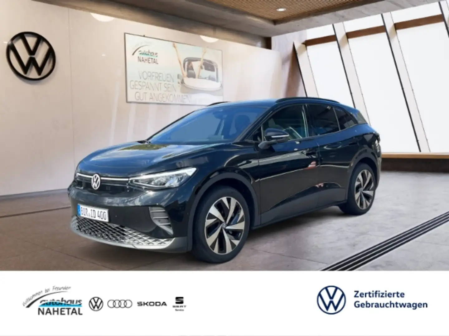 Volkswagen ID.4 Pro 210 kW Goal SHZ EASY OPEN KLIMA RÜFA IQ.LIGHT Zwart - 1