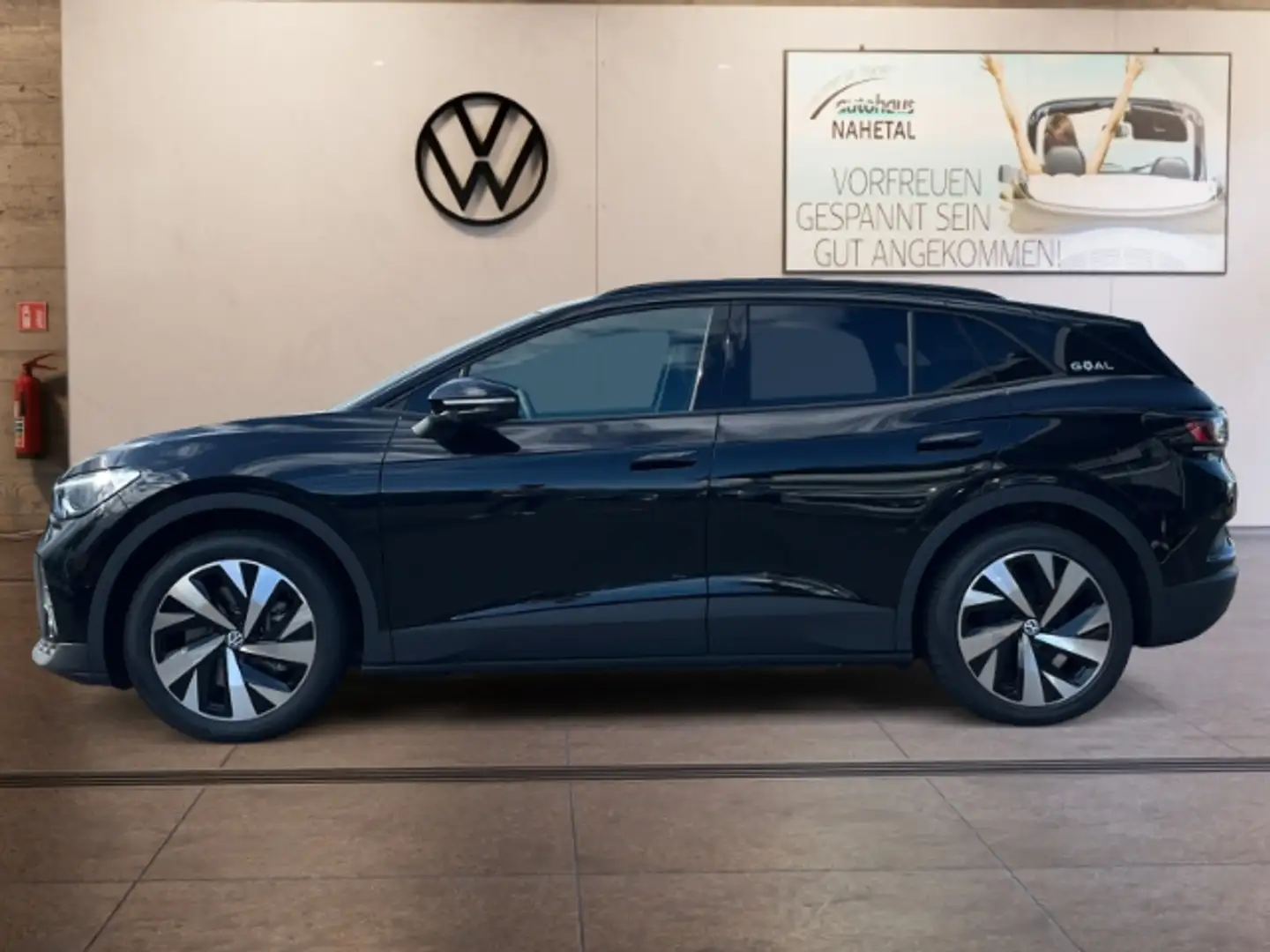 Volkswagen ID.4 Pro 210 kW Goal SHZ EASY OPEN KLIMA RÜFA IQ.LIGHT Zwart - 2