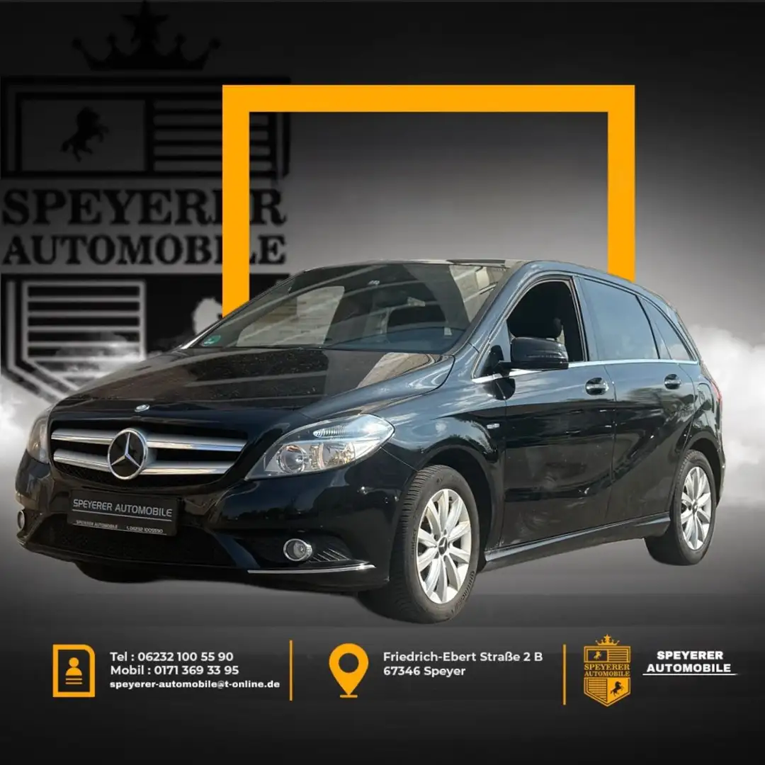 Mercedes-Benz B 180 CDI |PDC|ALLWETTER|SHZ|AHK|KLIMA|TÜV NEU| Schwarz - 1