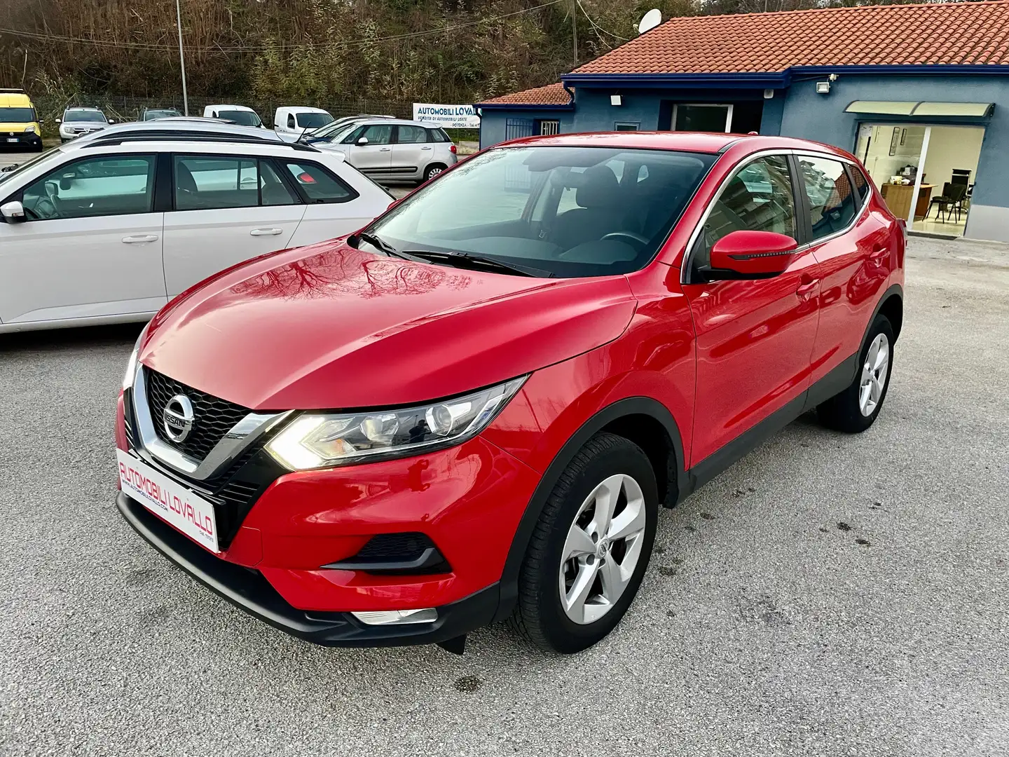 Nissan Qashqai 1.5 dci 115cv 6m NAVI -TELECAMERA km 99000 Rosso - 1
