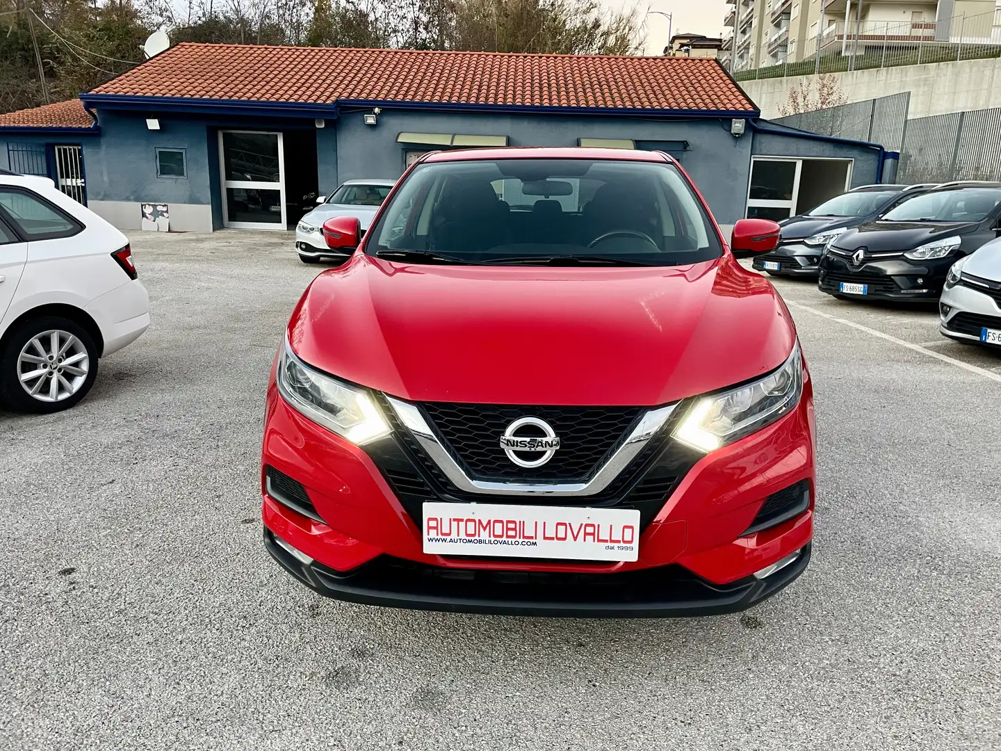 Nissan Qashqai 1.5 dci 115cv 6m NAVI -TELECAMERA km 99000 Rosso - 2