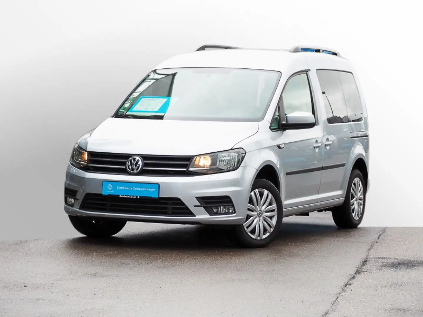 Volkswagen Caddy Kombi 1.4 TSI Trendline NAVI, KAMERA, SHZ, Silber - 2