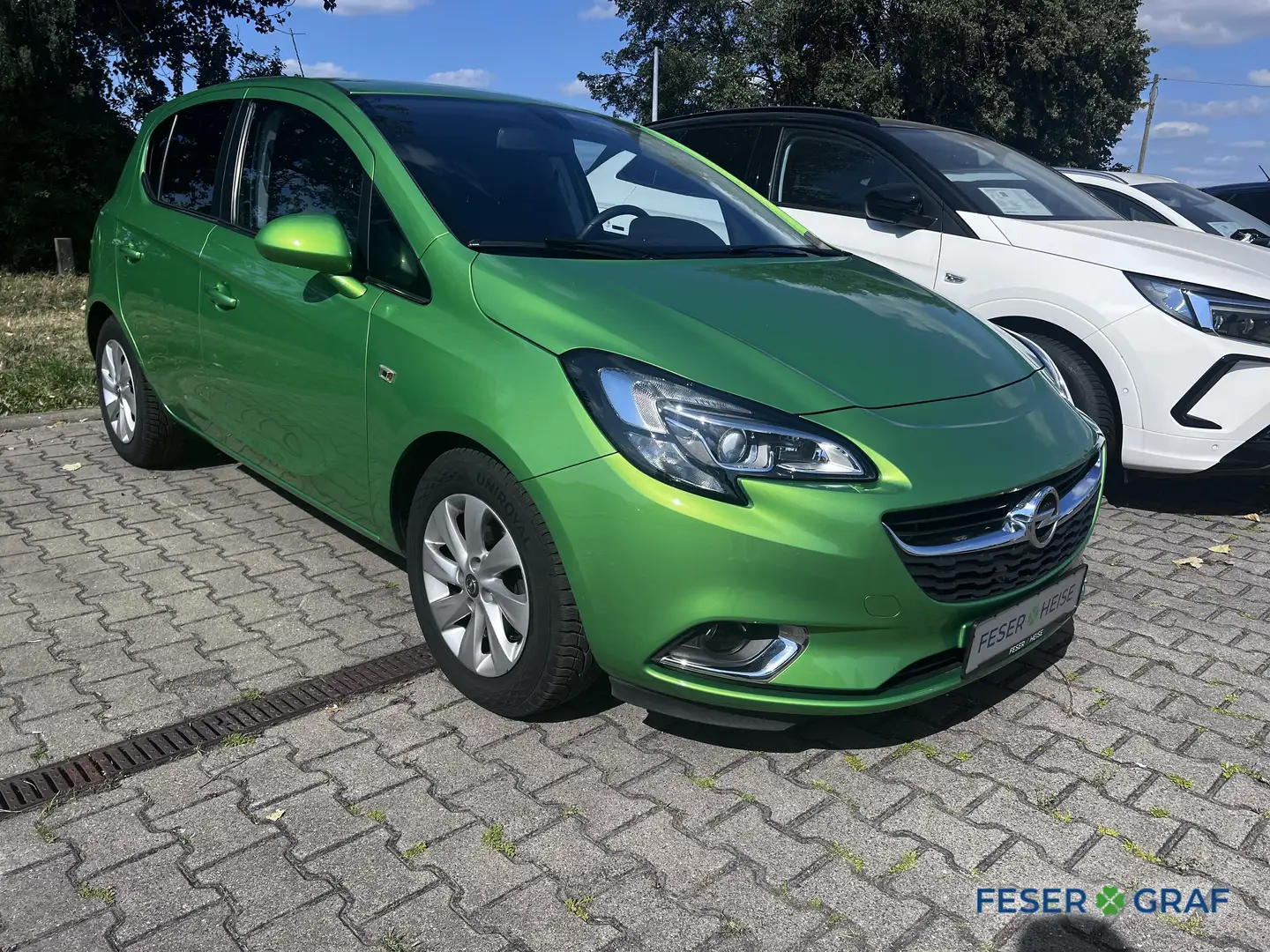 Opel Corsa SHZ*Bi-Xenon*LHZ*KomfortPaket*WinterP* Grün - 2