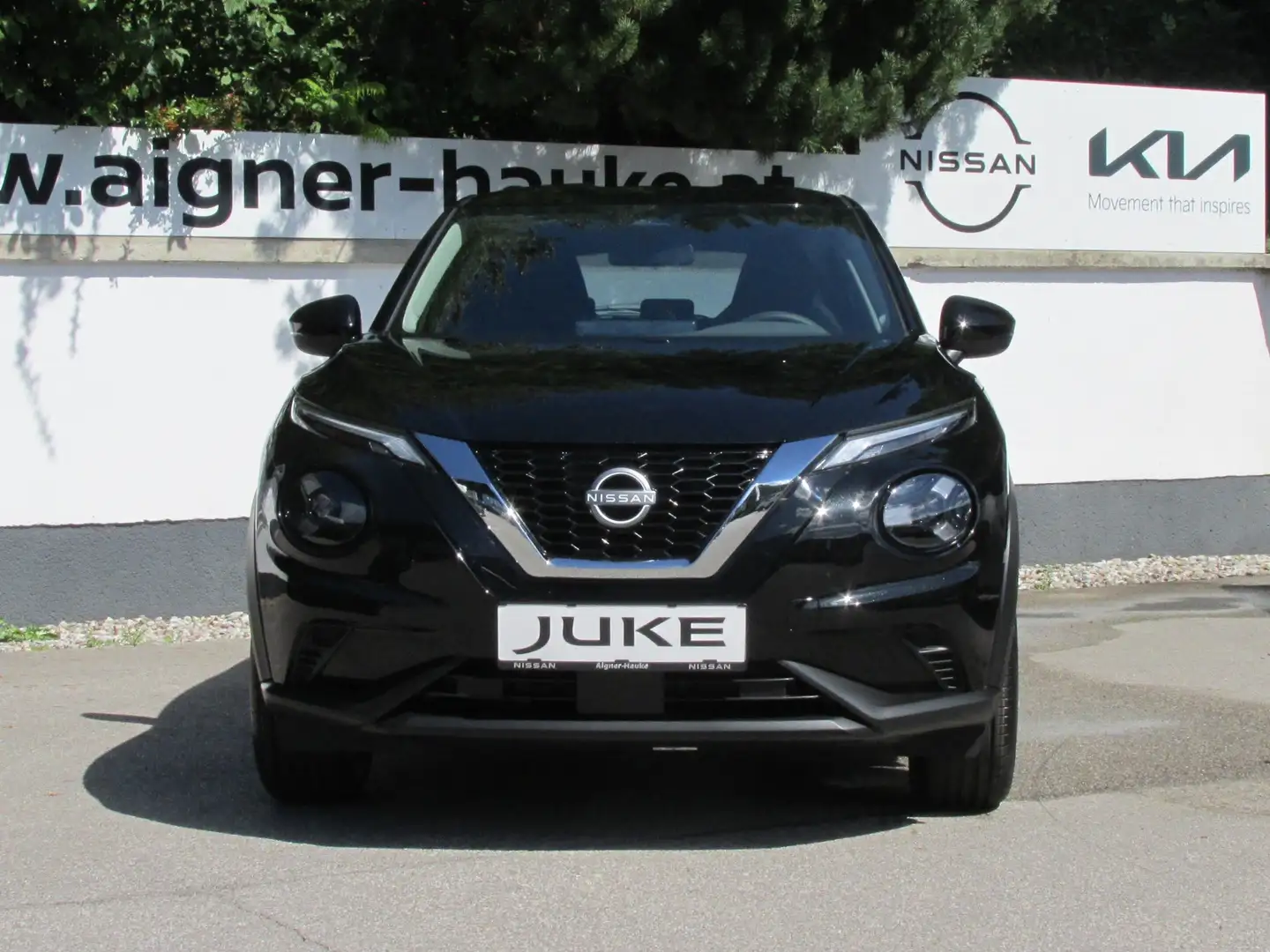 Nissan Juke 1,0 DIG-T Acenta+ DCT Aut. Gratis Winterräder!! Schwarz - 2