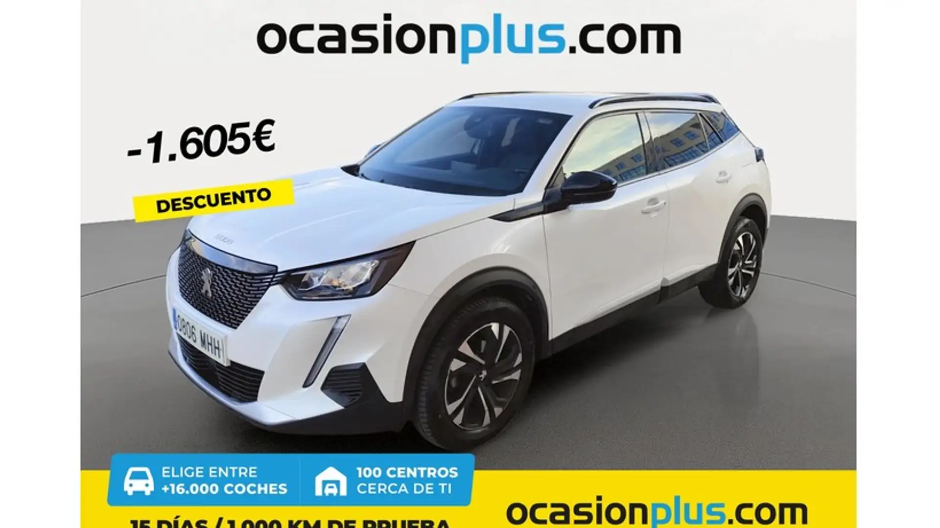 Peugeot 2008 1.2 PureTech S&S Allure 100 Blanc - 1