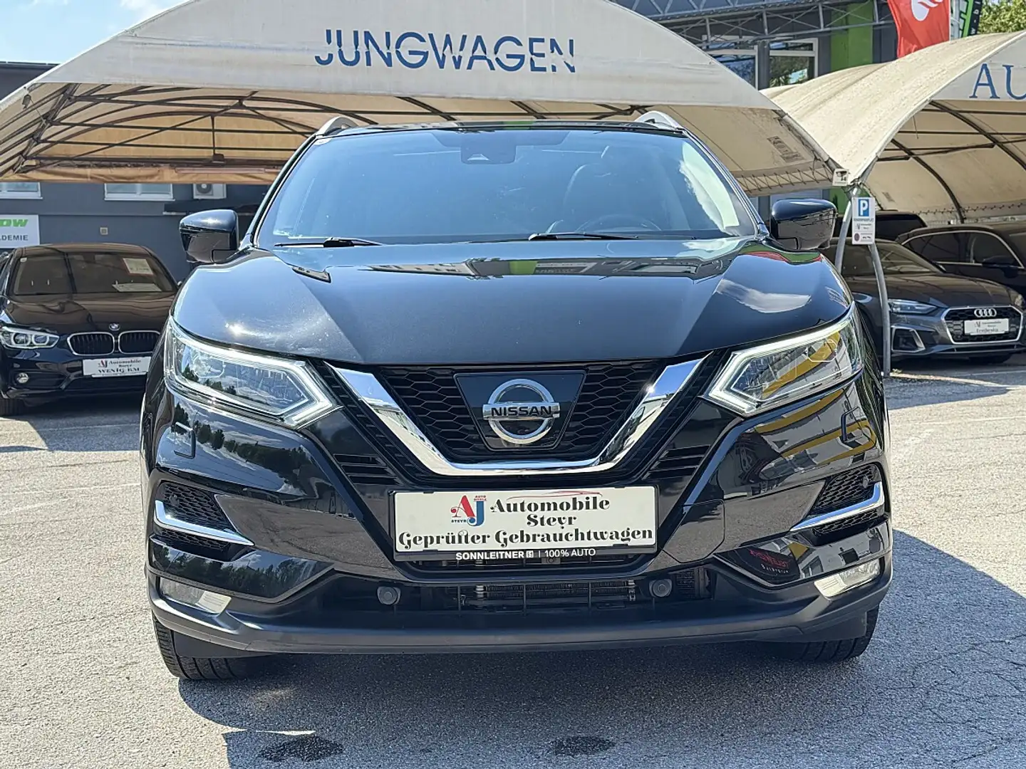 Nissan Qashqai 1,6 dCi N-Connecta Xtronic Aut.Navi+Kamera+AHK+LED Schwarz - 2