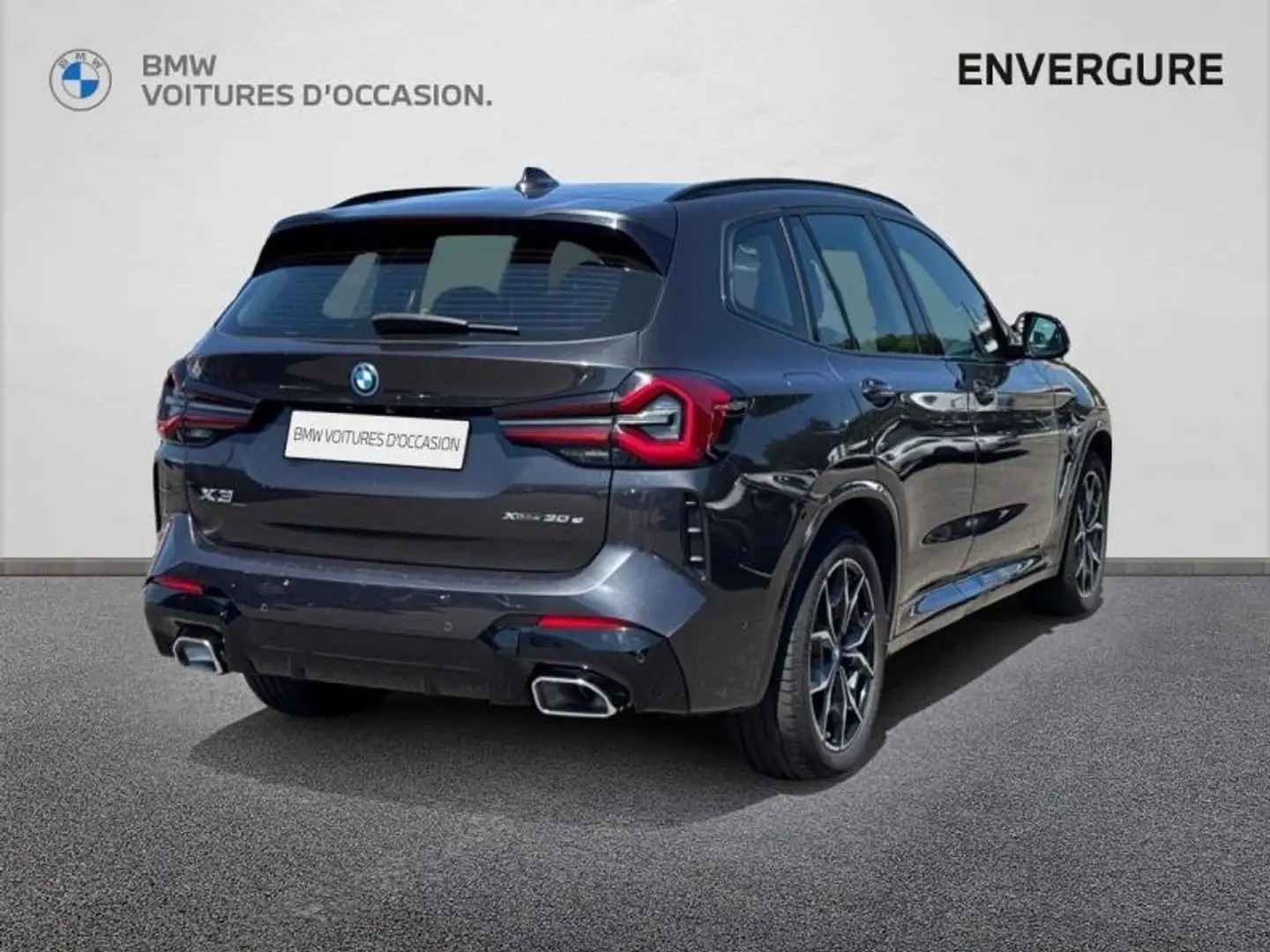 BMW X3 xDrive30e 292ch M Sport Gris - 2