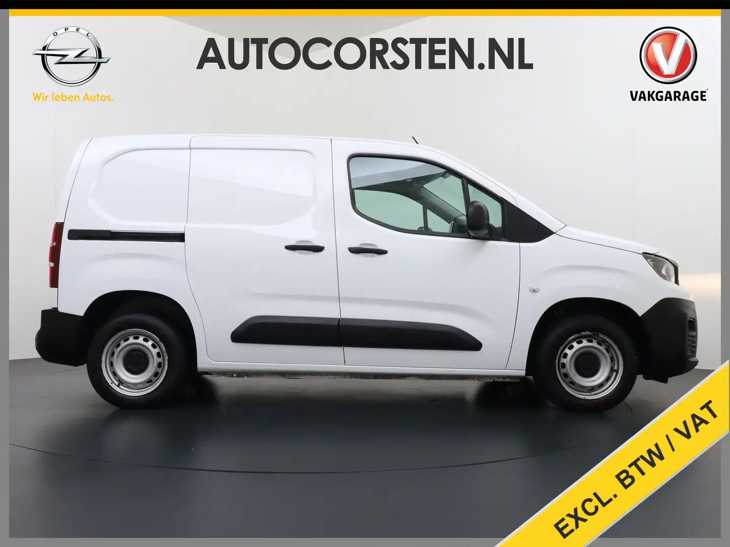 Peugeot Partner 1.5 BlueHDI Premium Euro 6 Navi PDC Apple Carplay Wit - 1
