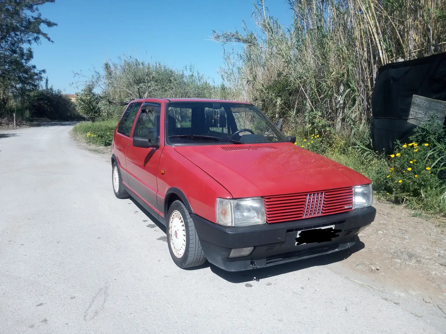 Fiat Uno Uno 3p 1.3t ie 105cv Czerwony - 2