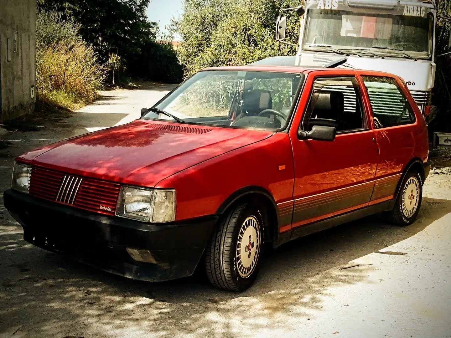 Fiat Uno Uno 3p 1.3t ie 105cv Czerwony - 1