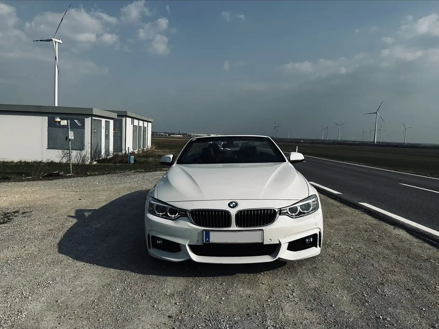 BMW 420 420d Cabrio Weiß - 2