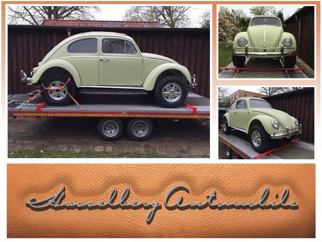 Volkswagen Käfer auf Kübelwagen Chassis