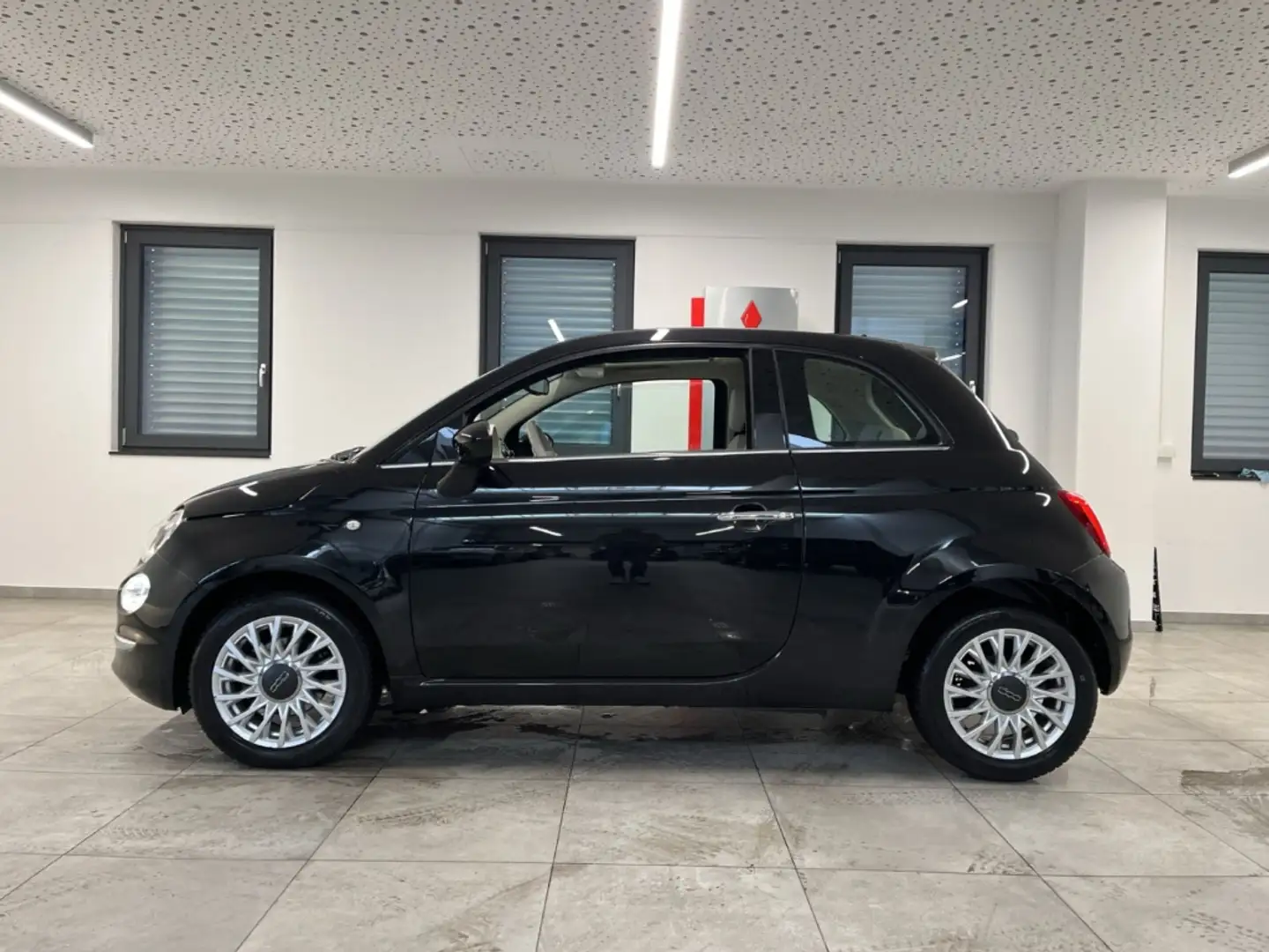 Fiat 500 1.2 Lounge Allwetter Panorama PDC Klima Touch Noir - 2