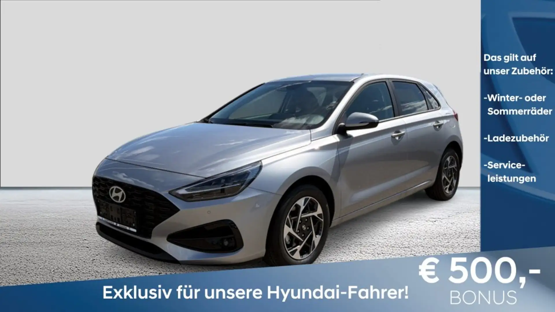 Hyundai i30 - PD Comfort Line 1.6 T-GDI DCT Silber - 1