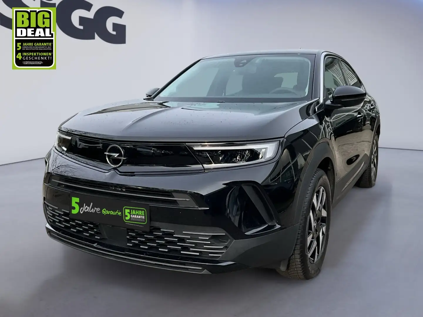 Opel Mokka 1.2 Turbo Elegance DynLicht Fernlichtass. Schwarz - 2