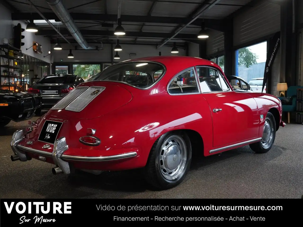 Porsche 356 C 1.6 75 CV - DOSSIER COMPLET - HISTORIQUE - SUPERBE ETAT, foto 2