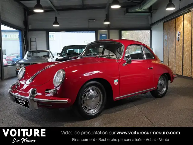 Porsche 356 356 C 1.6 75 CV - DOSSIER COMPLET - HISTORIQUE - SUPERBE ETAT