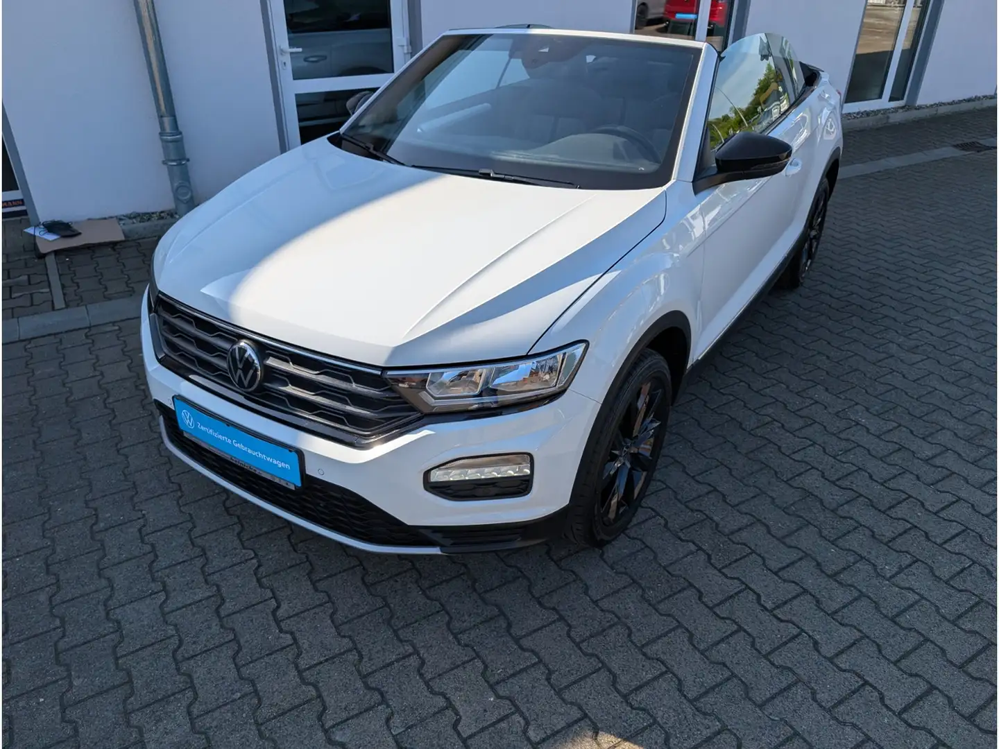 Volkswagen T-Roc Cabriolet STYLE 1.0 TSI NAVI KLIMA DAB PDC SH u.v Blanc - 2