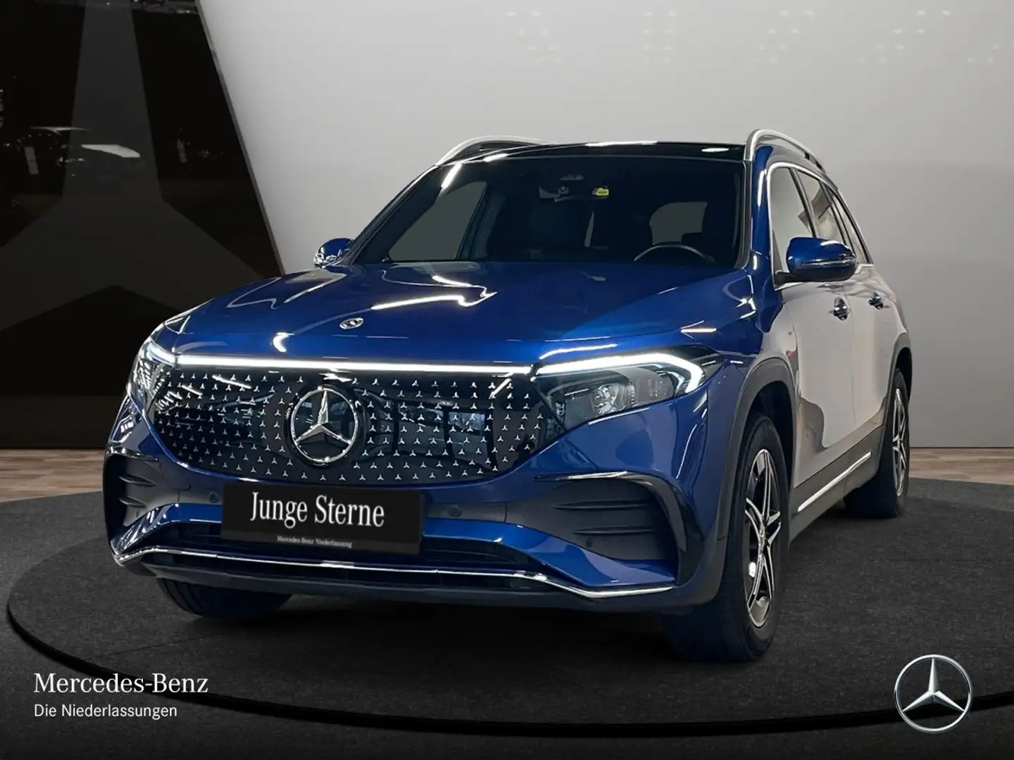 Mercedes-Benz EQB 300 4M AMG+PLUS-PAKET+PANO+KAMERA+MEMORY+SPUR Albastru - 2