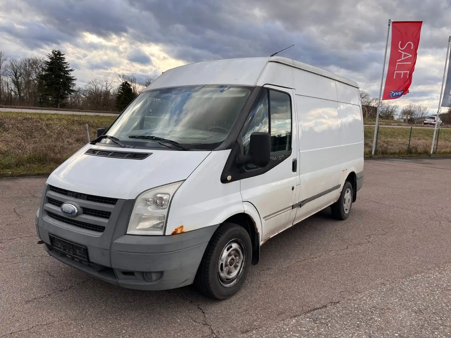 Ford Transit Kasten FT 300 DIESEL 8 Fachb. Tüv 09/25 Blanco - 1