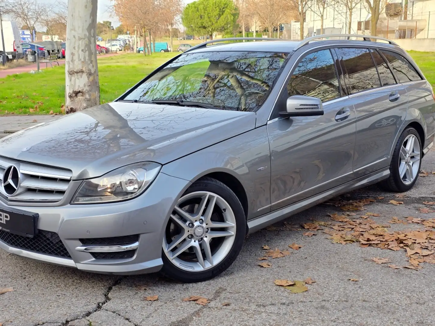 Mercedes-Benz C 250 Estate 250CDI BE Avantgarde 7G Plus Gris - 2