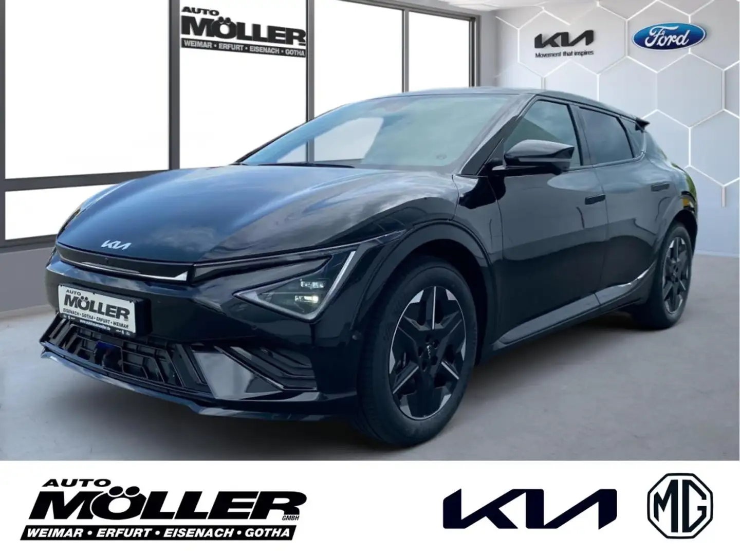 Kia EV6 PE GT-line 84 RWD ⚡Sonderaktion⚡ | Glasdach | ASS+ Schwarz - 1