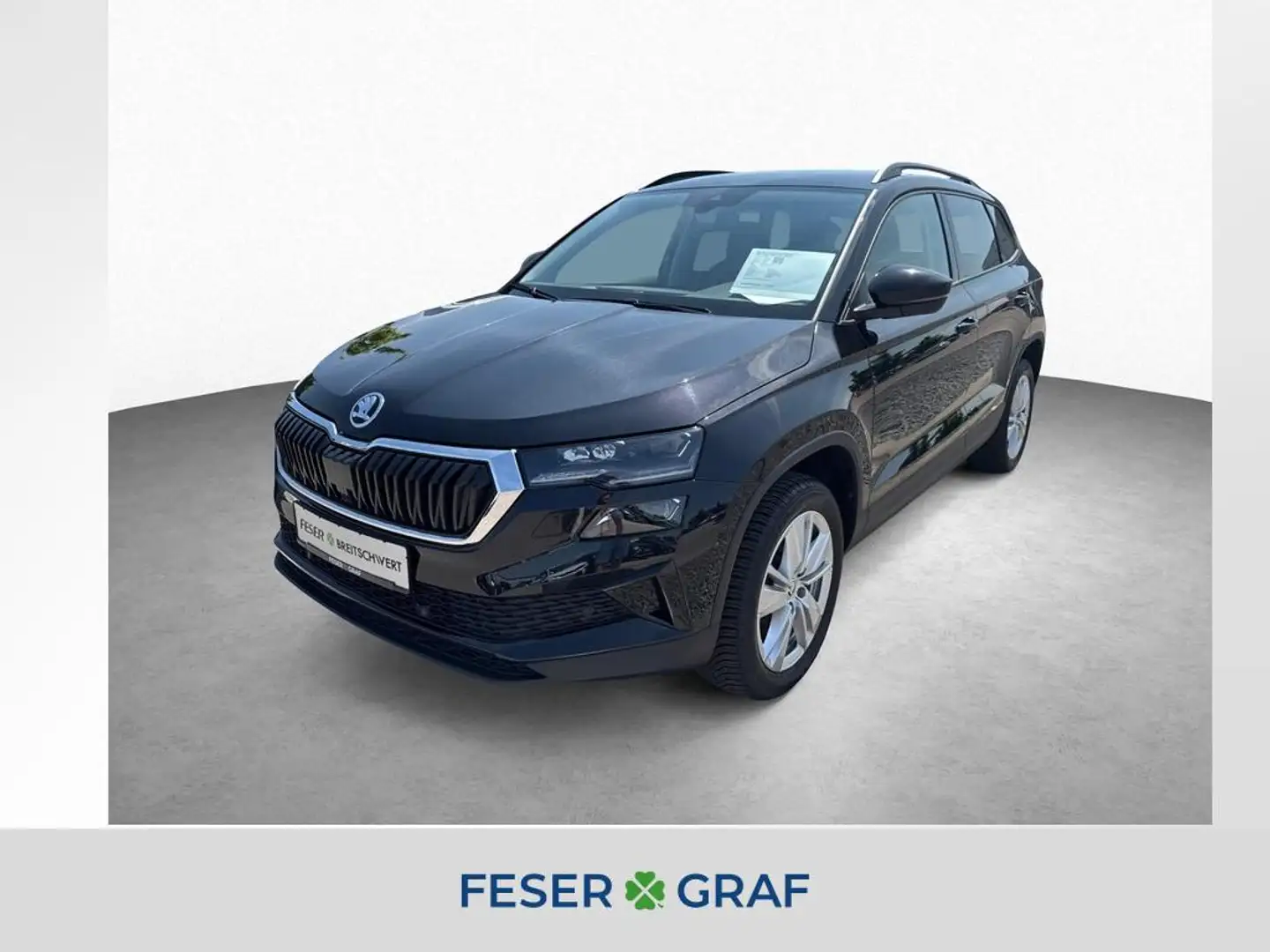 Skoda Karoq Karoq Selection1.5 TSI 110kW AHK, COLUMBUS Schwarz - 1