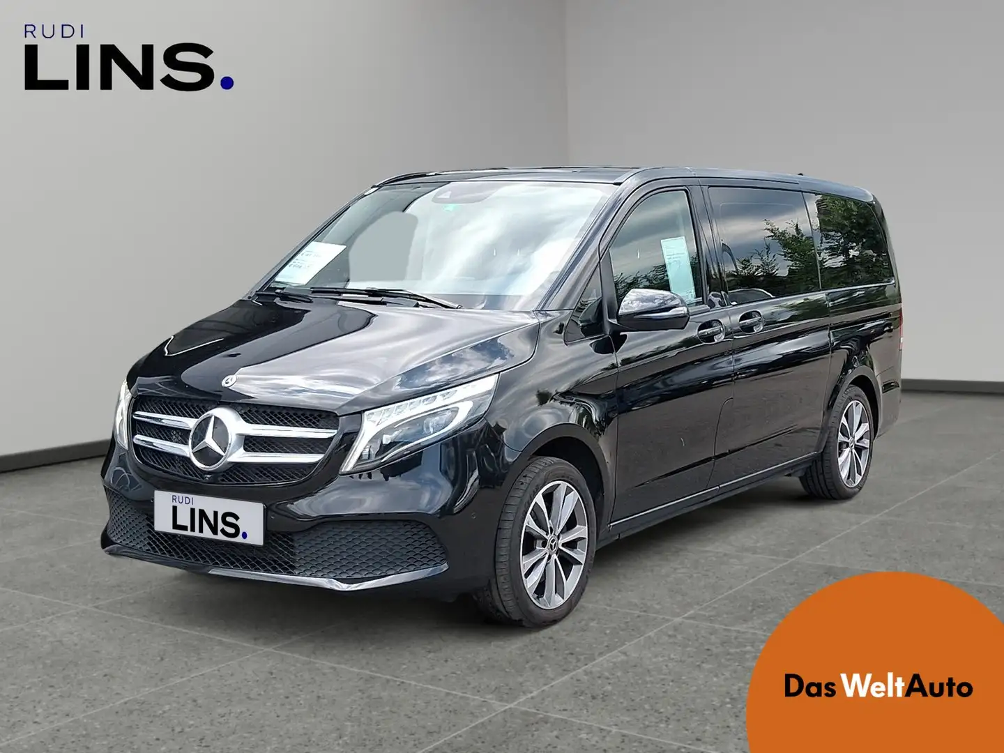 Mercedes-Benz V 220 220 d Kombi 4MATIC lang Basis Aut. Schwarz - 1