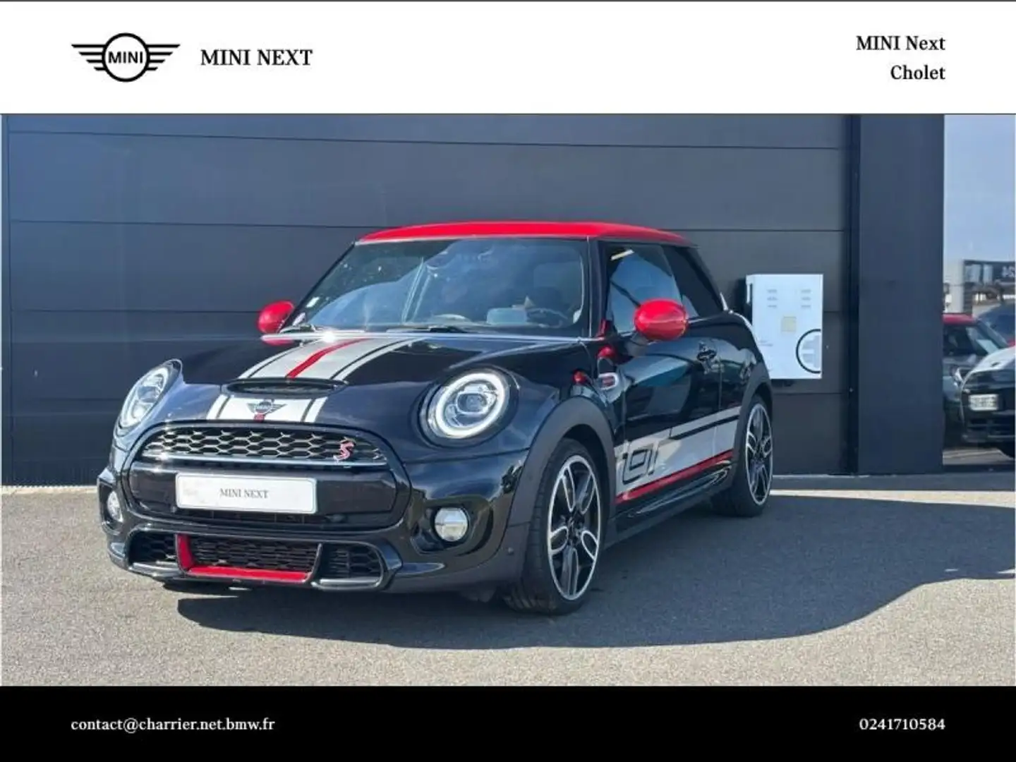 MINI John Cooper Works Cooper S 192ch John Cooper Works BVA7 Euro6d-T Zwart - 1