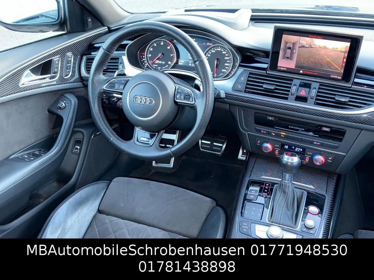 Audi RS6 RS 6 Avant 4.0 TFSI quattro performance Schwarz - 2