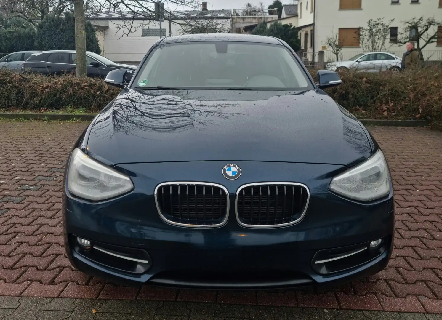 BMW 116 Klima, Tempomat, TÜV, PDC, Sport, Service Neu Blau - 1